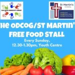 ODCOG and St Martin free food stall