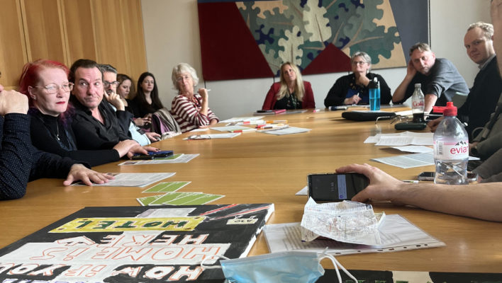 Round table at APPG on Poverty